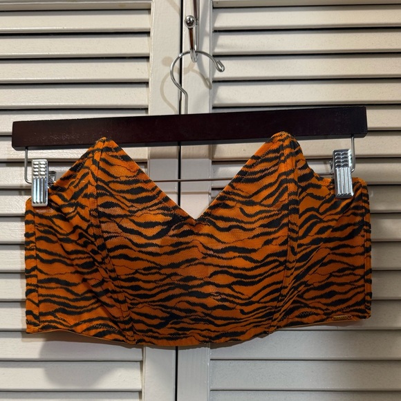 Savage X Fenty All Over Me Lace Bandeau Bralette - Picture 4 of 7